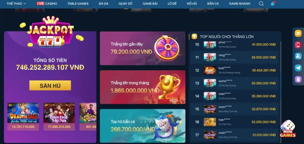 Các cấp độ VIP của ga179 app